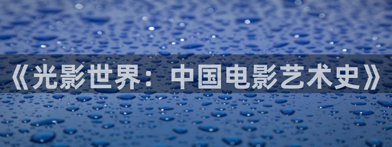 久久动漫影院：《光影世界：中国电影艺术史》